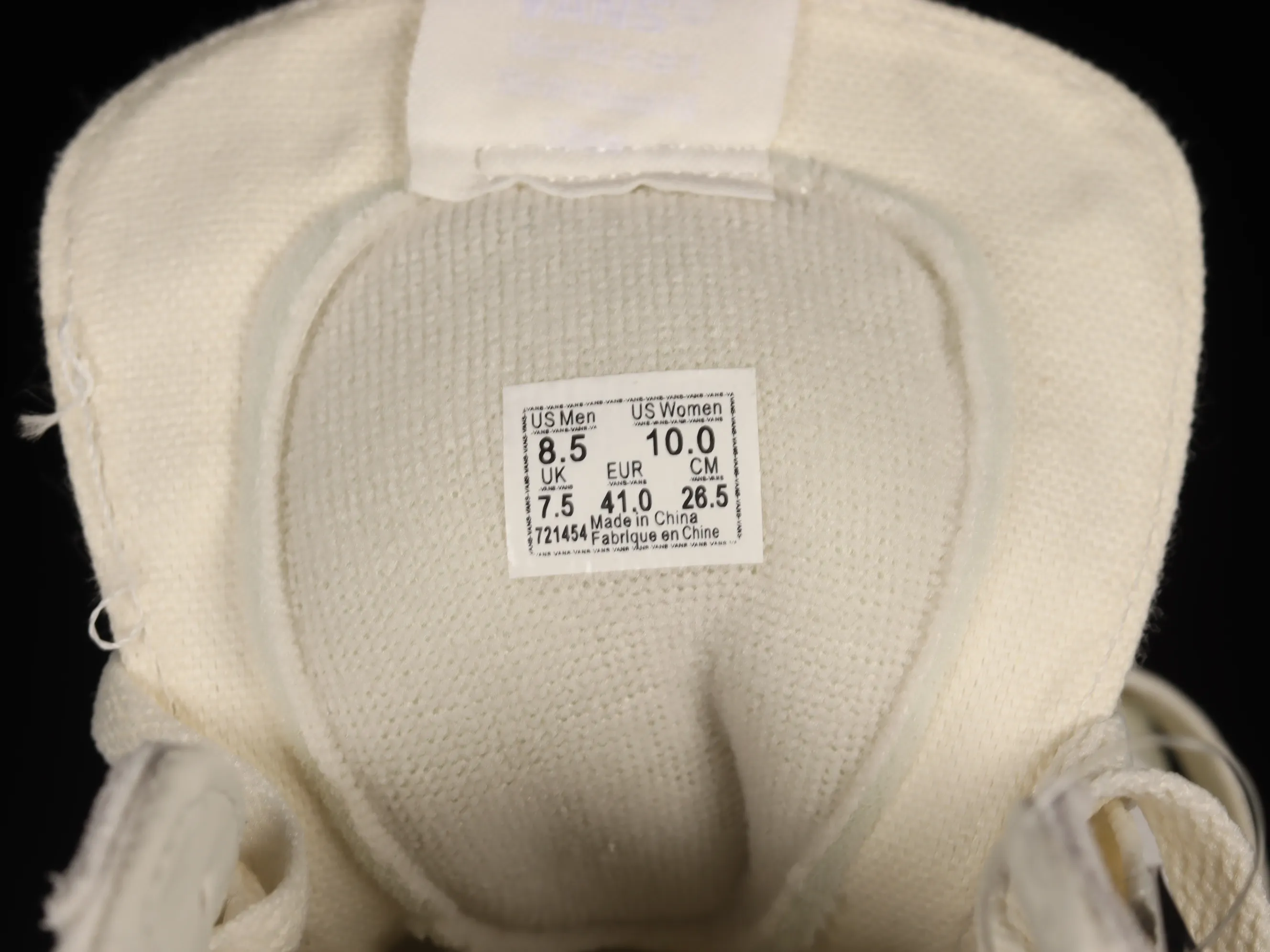 All categories Vans Vans series Vans Mid Vans China Vans Sk8-Mid official new cool transparent jelly glass glue pure white Chinese sneakers VN0A3WM3ABE